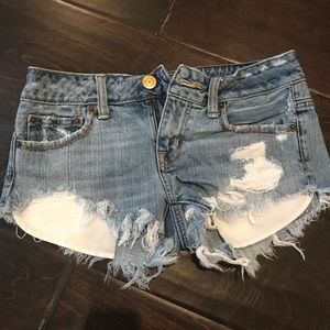 Cut off American Eagle shorts